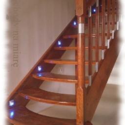 Schody - schody drewniane